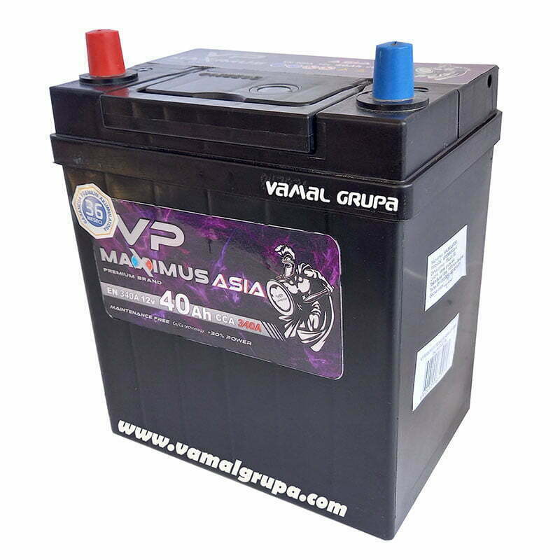 VP MAXIMUS ASIA 12v 40ah L+,D+