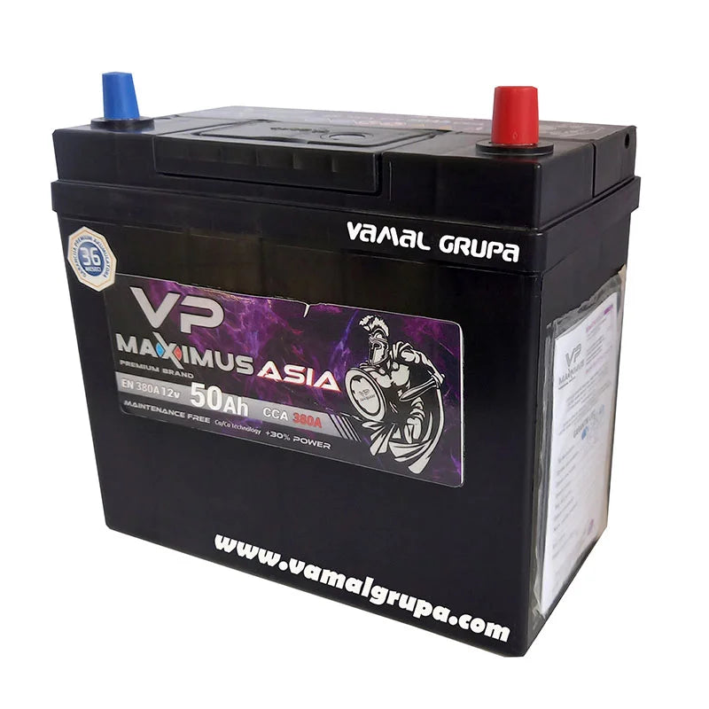 VP MAXIMUS ASIA 12v 50ah L+, D+