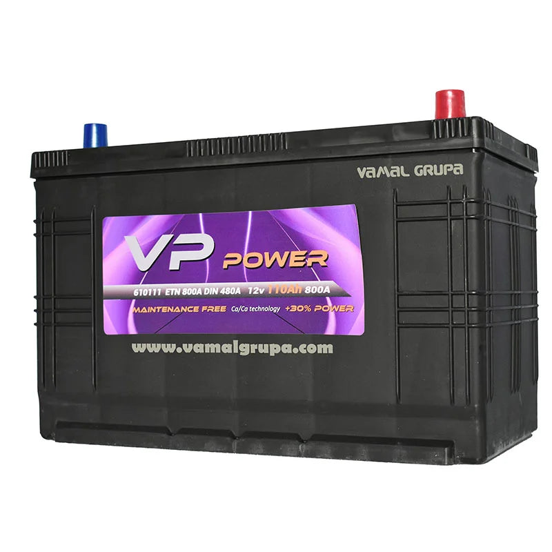 VP POWER 12v 110ah D+ (IVECO)