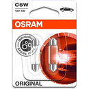 ОСРАМ СУЛФИТНА ОБИЧНА 5W 6418-02B 5W 12V SV8,5-8 Duoblister"
